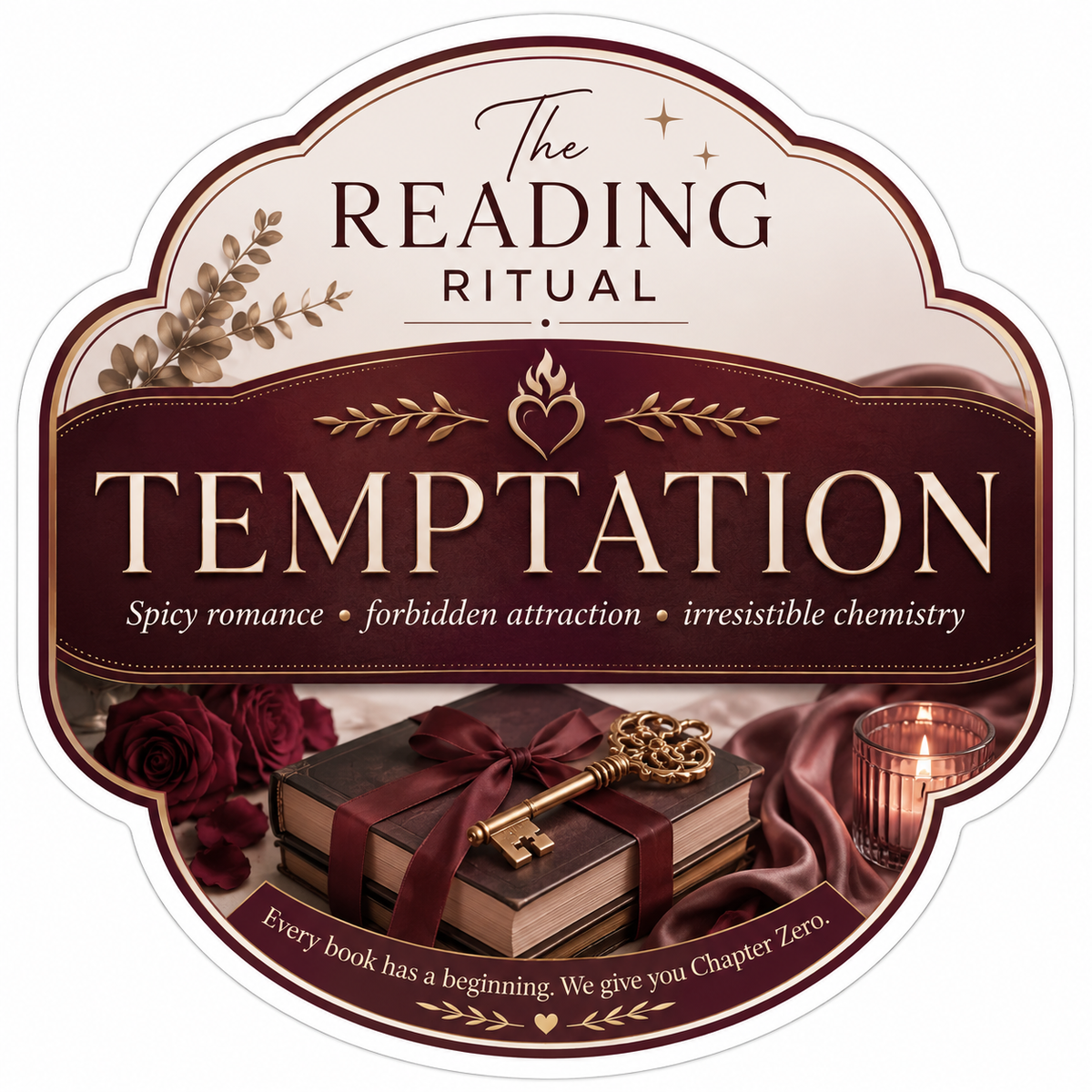 Temptation Signature personalised romance mystery book box